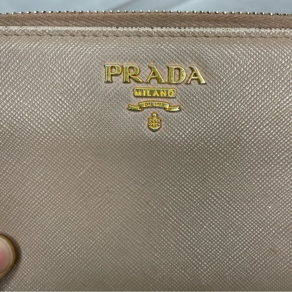 SOLD Prada Saffiano Metal Zippy Wallet - Picture 9 of 16